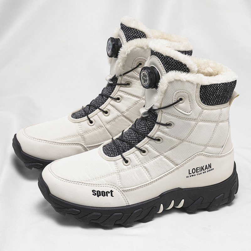 Street Fashion Men 2025 - 2022 Winter New Style High-Top-Herren-Fleece-gefütterte, verdickte,